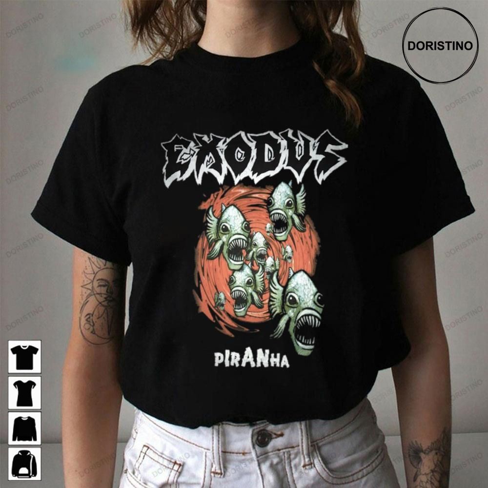 Exodus Piranha Limited Edition T-shirts